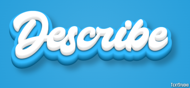 Describe Text Effect