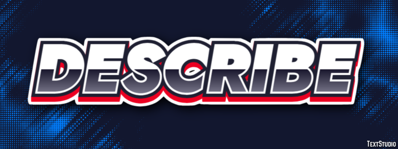 Describe Text Effect