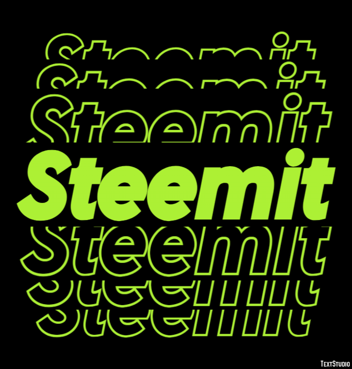Steemit Эффект текста