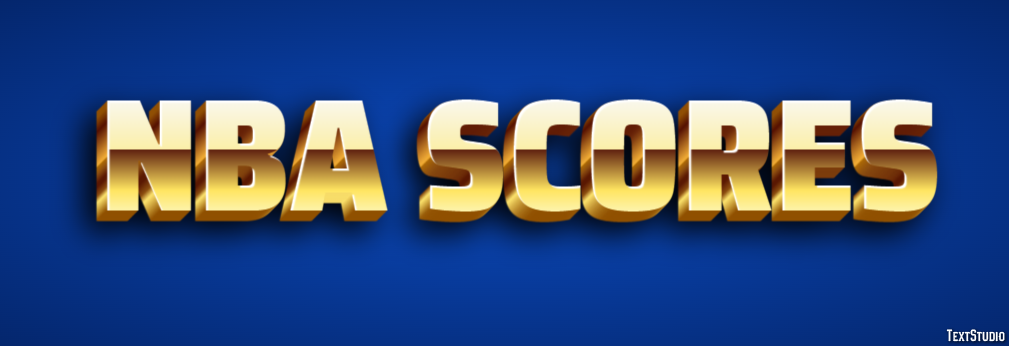 Nba Scores Efeito de texto