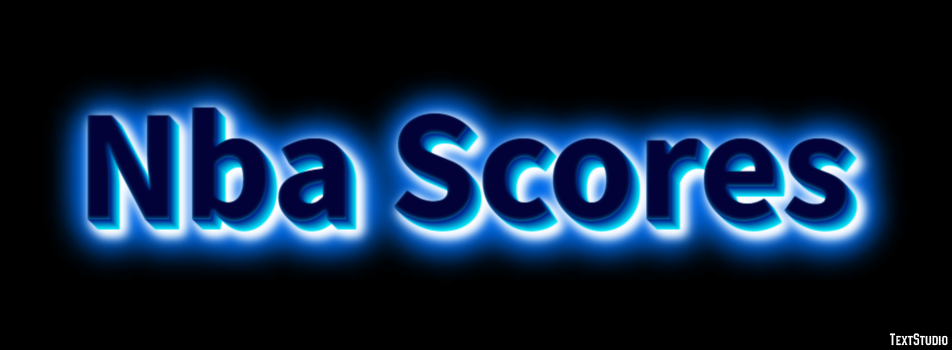 Nba Scores Effet de Texte