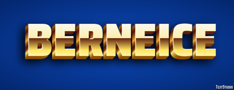 Berneice Text effect