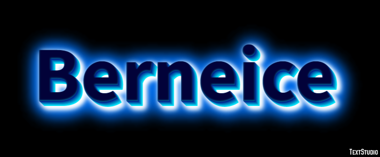 Berneice Text effect