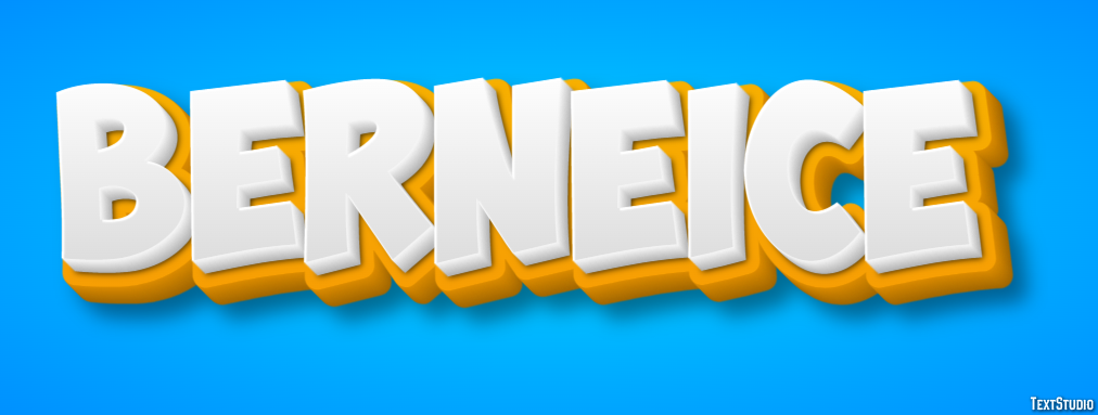 Berneice Text effect