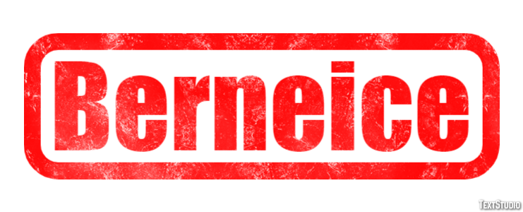 Berneice Text effect