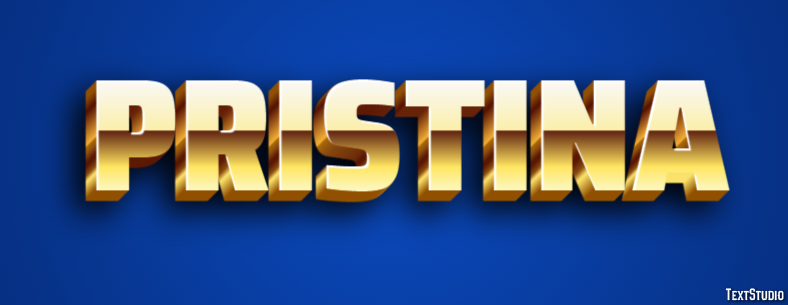 Pristina Effetto testo