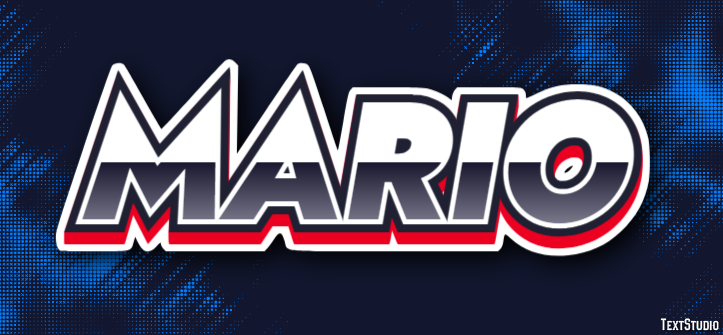 Mario Effetto testo