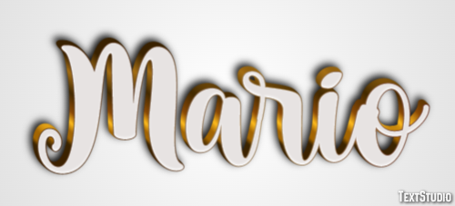 Mario Effetto testo