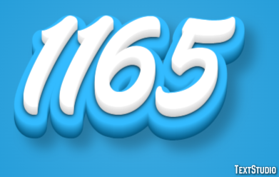 1165 Text Effect