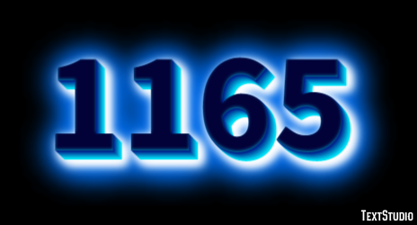 1165 Text Effect