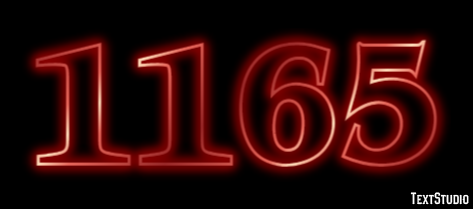 1165 Text Effect