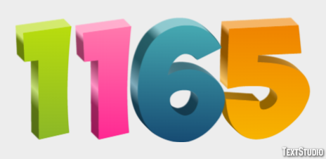 1165 Text Effect