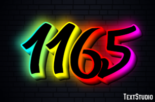 1165 Text Effect