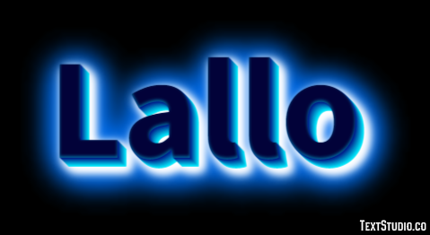 Lallo Effetto testo