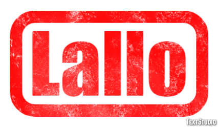 Lallo Effetto testo