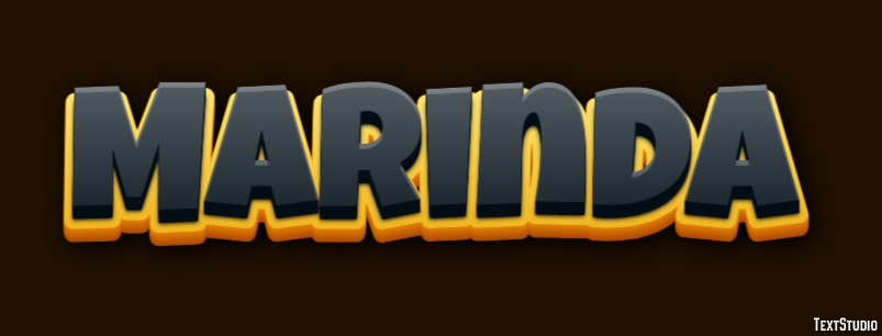 Marinda Texteffekt