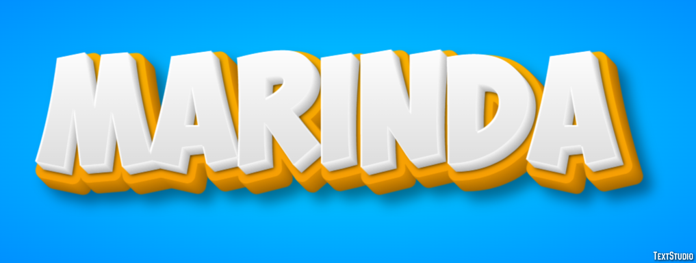 Marinda Text Effect