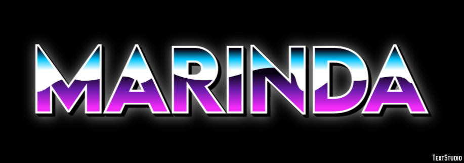 Marinda Text Effect