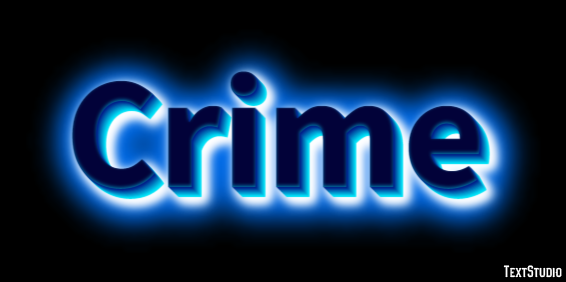 Crime Texteffekt