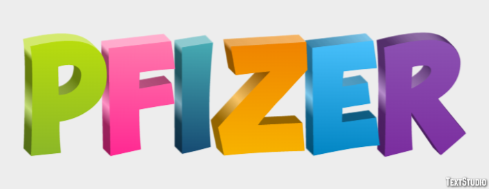 Pfizer Effetto testo