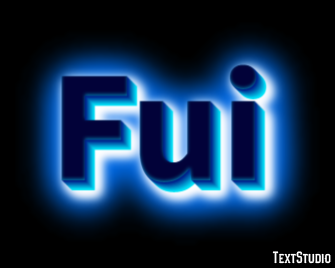 Fui Text Effect