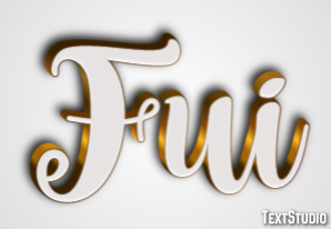 Fui Text Effect
