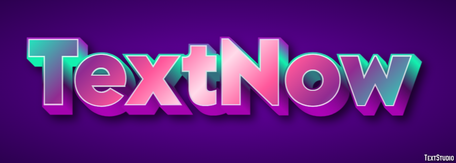 TextNow Text Effect