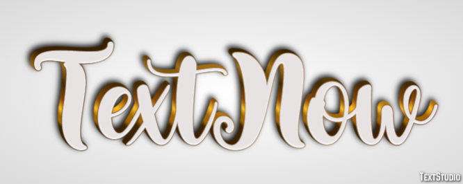 TextNow Text Effect