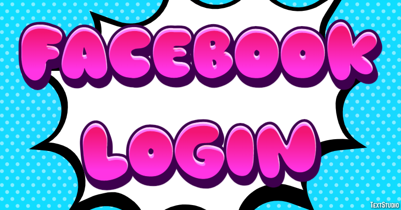 Facebook Login Metin efekti