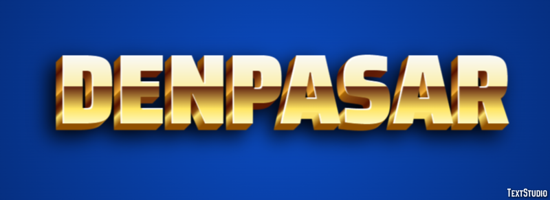 Denpasar Effetto testo