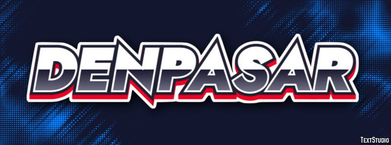 Denpasar Tekst Effect
