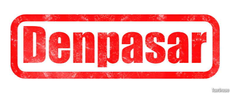 Denpasar Tekst Effect
