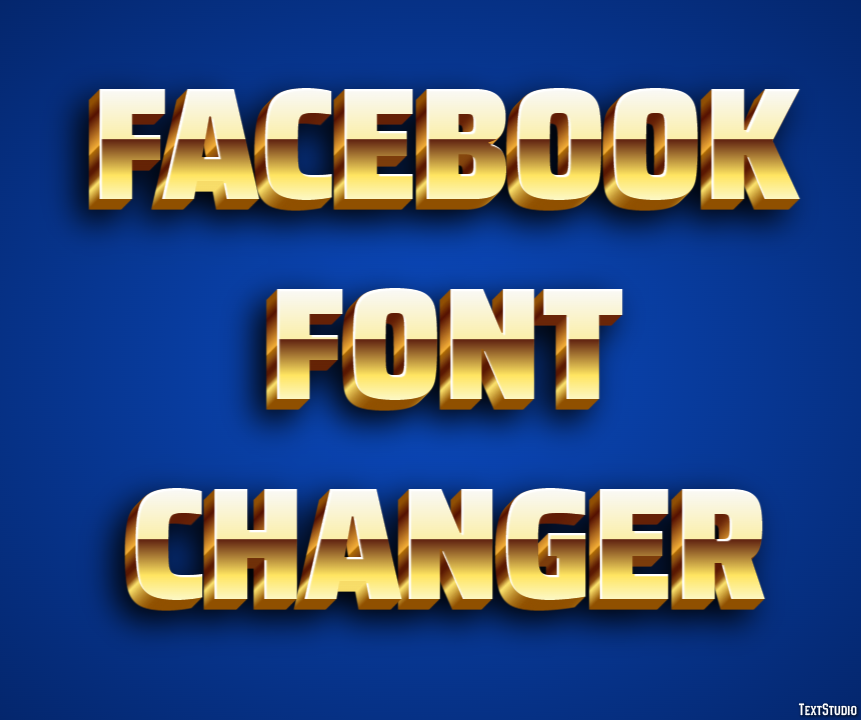 Facebook Font Changer Efekt tekstowy