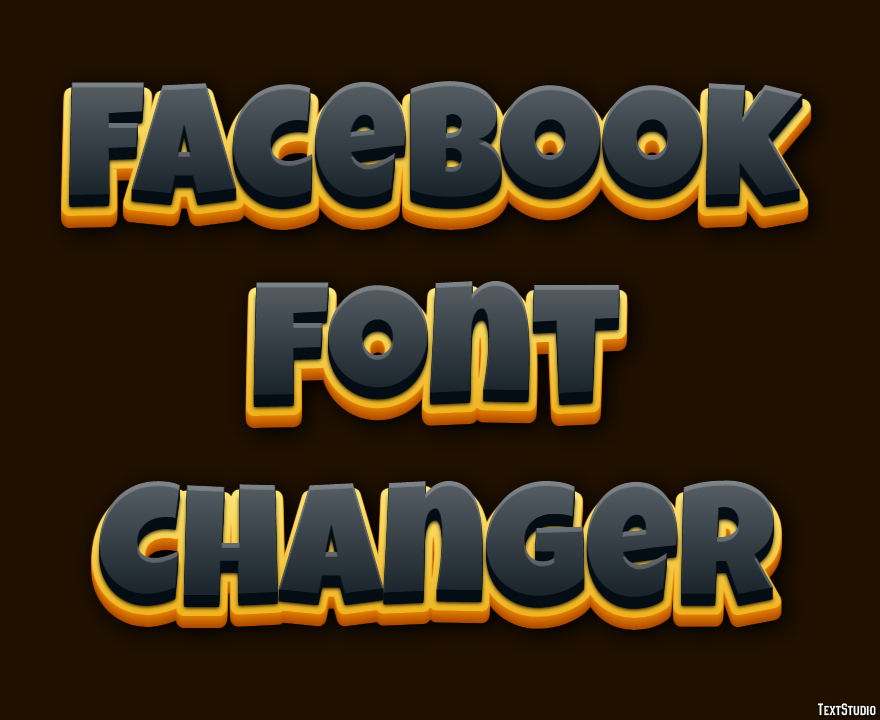 Facebook Font Changer Efekt tekstowy