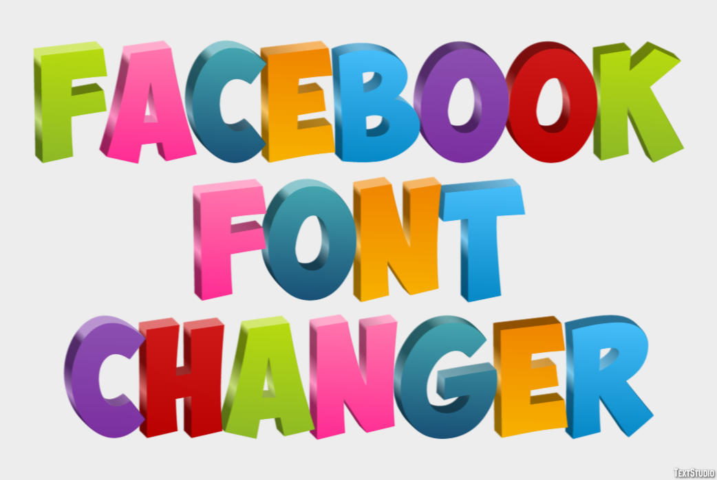 Facebook Font Changer Efekt tekstowy