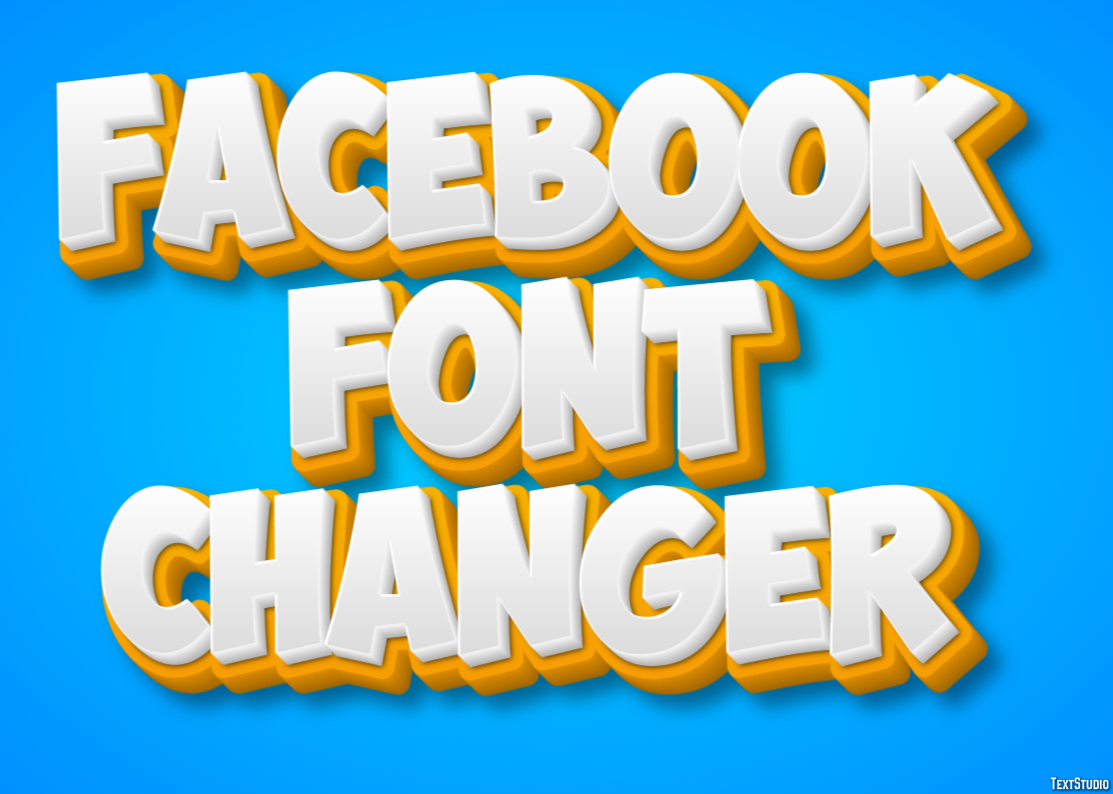 Facebook Font Changer Efekt tekstowy