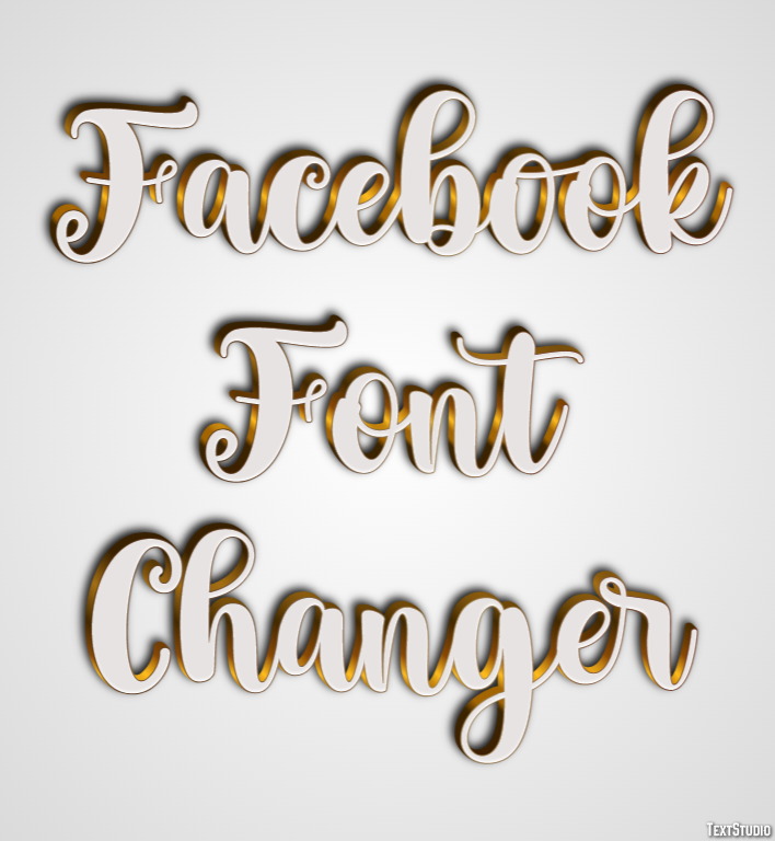 Facebook Font Changer Efekt tekstowy