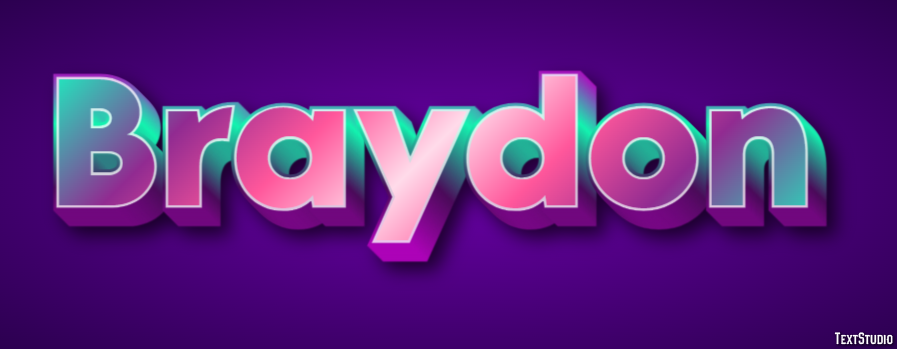 Braydon Effetto testo