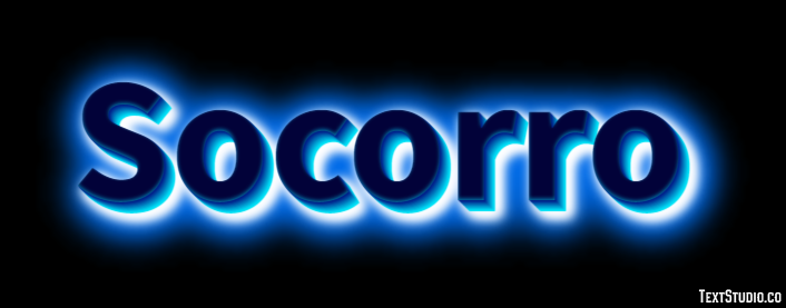 Socorro Text Effect