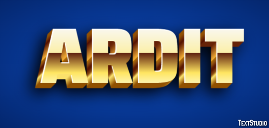 Ardit Text Effect