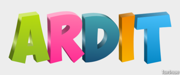 Ardit Text Effect