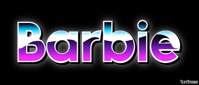 Barbie Text effect