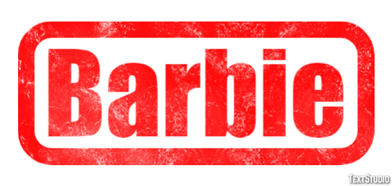 Barbie Text effect