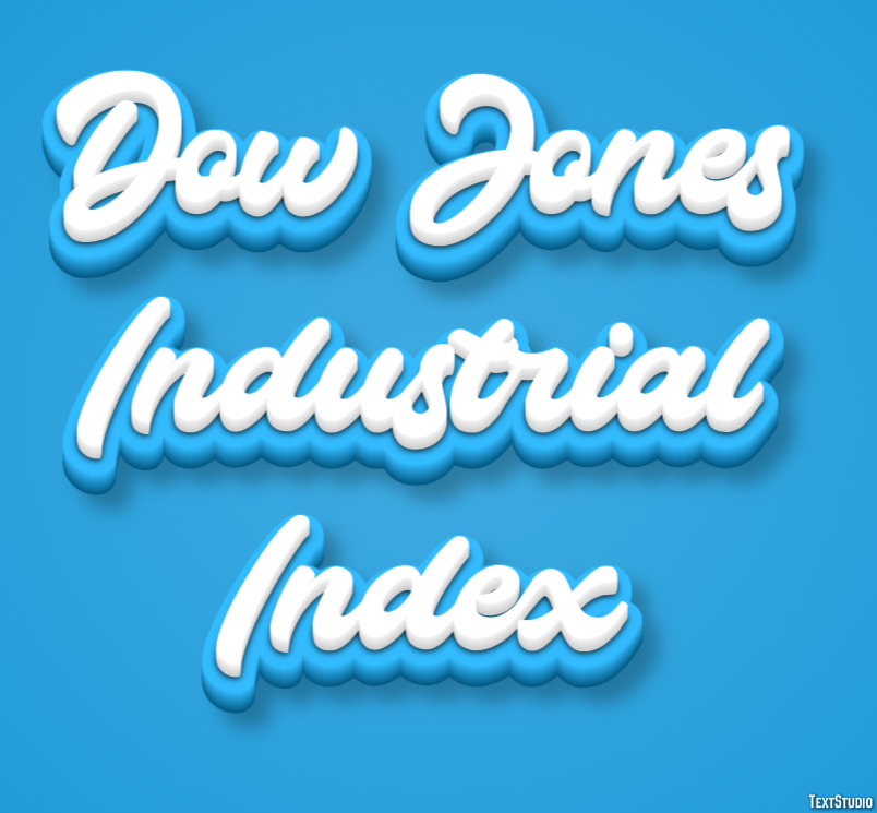Dow Jones Industrial Index Metin Efekti