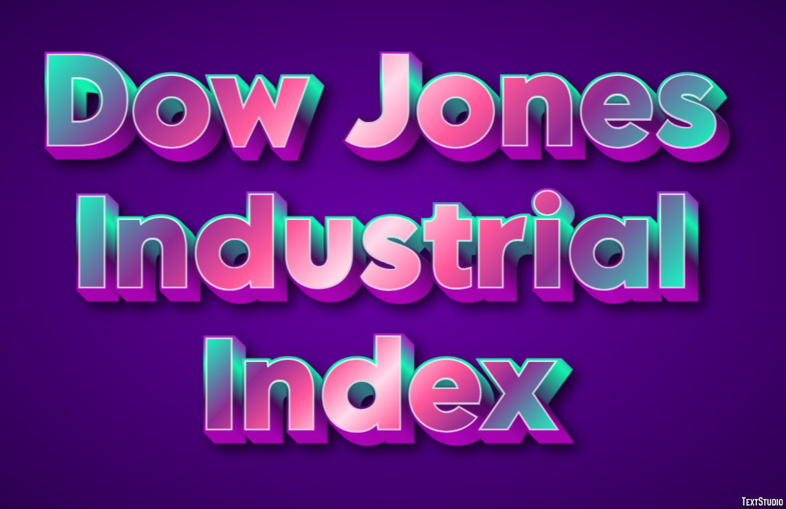 Dow Jones Industrial Index Metin Efekti
