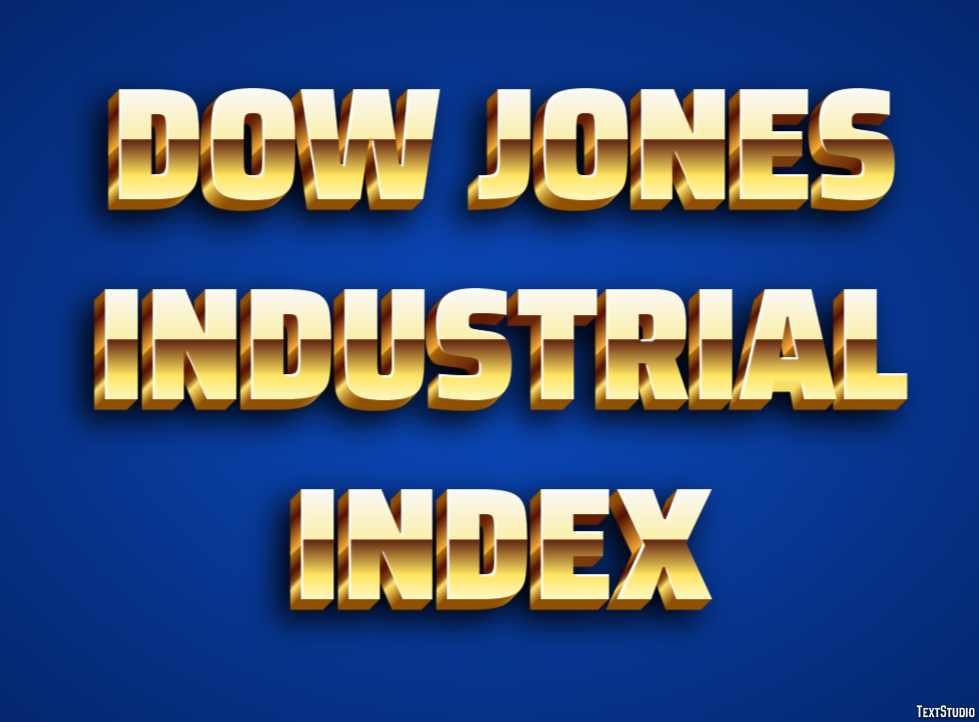 Dow Jones Industrial Index Metin Efekti