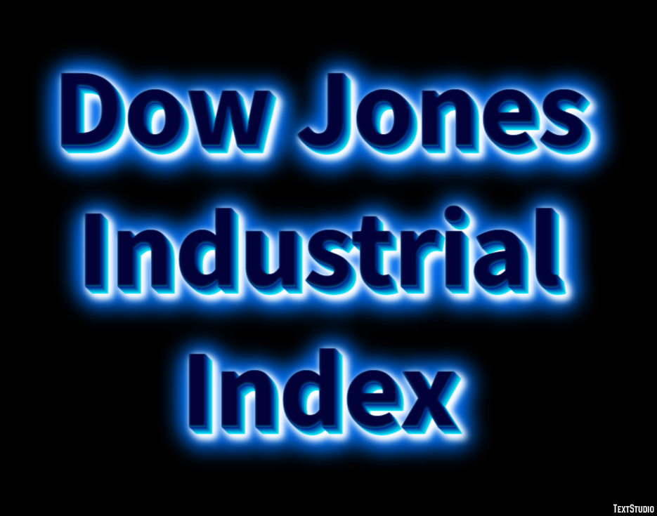 Dow Jones Industrial Index Metin Efekti