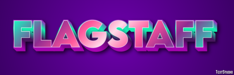 Flagstaff Efekt tekstowy