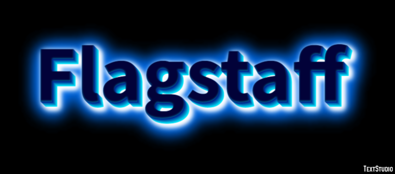 Flagstaff Efekt tekstowy