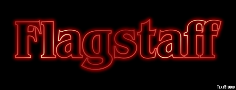Flagstaff Efekt tekstowy